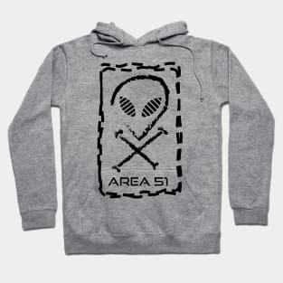 Area 51 Fun Alien Sign T-Shirt Hoodie